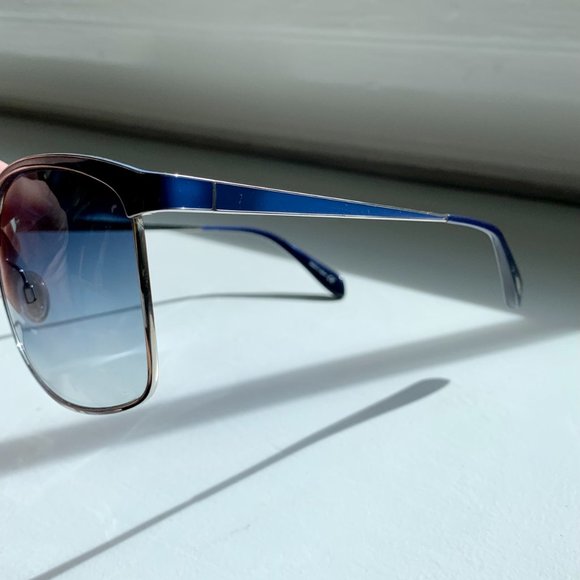 Blue Oliver Peoples Sunglasses